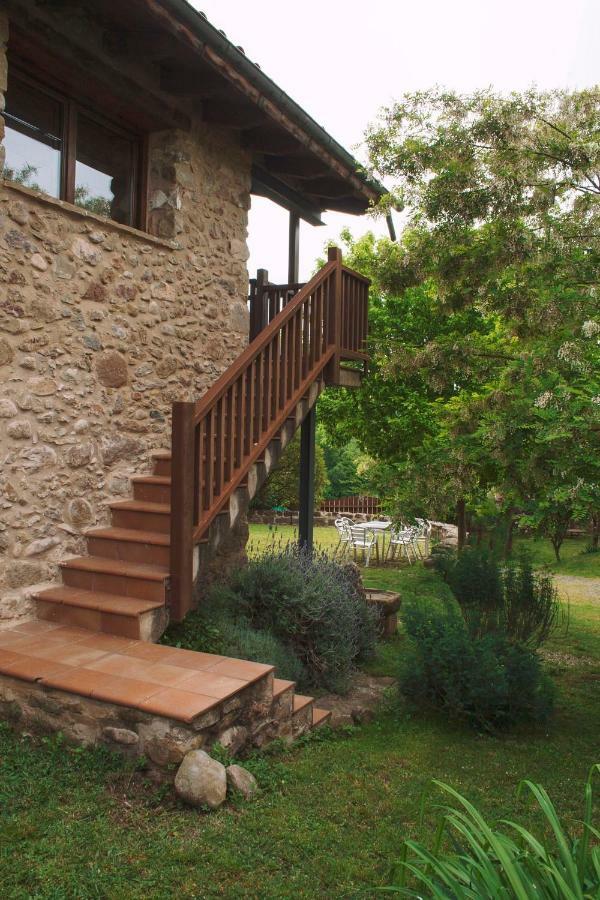 Mas Puigdevall La Vall de Bianya Bagian luar foto